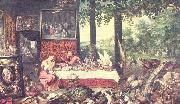 Jan Brueghel Der Geschmackssinn Spain oil painting artist